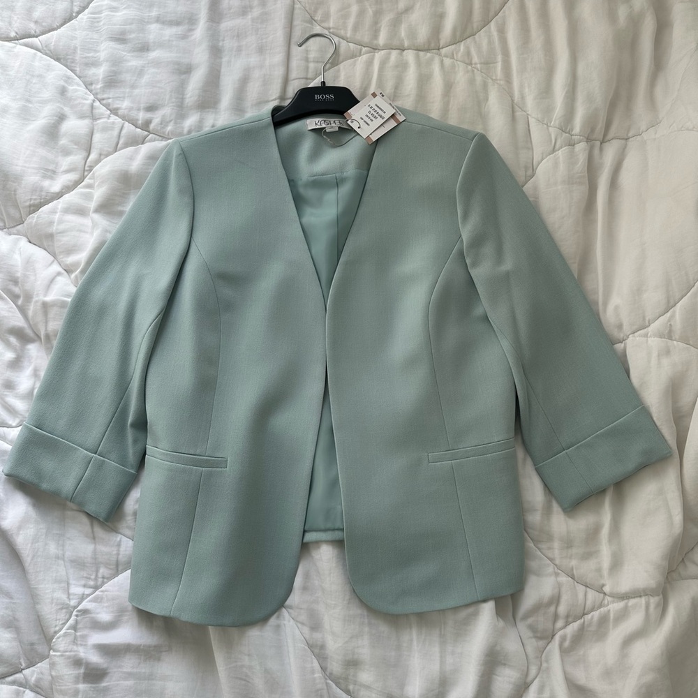 Hugo Boss Women's Mint Green Blazer